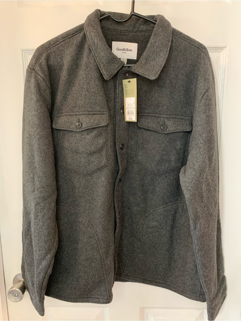 Goodfellow & Co NWT’s size large super soft/warm long sleeve